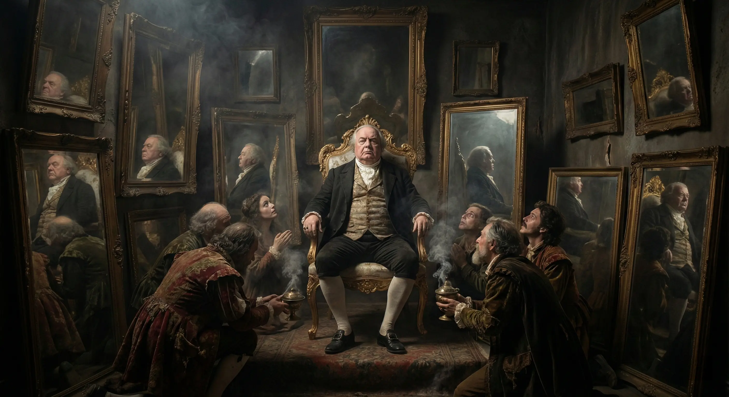 عرشُ الوهمِ الزجاجيُّ